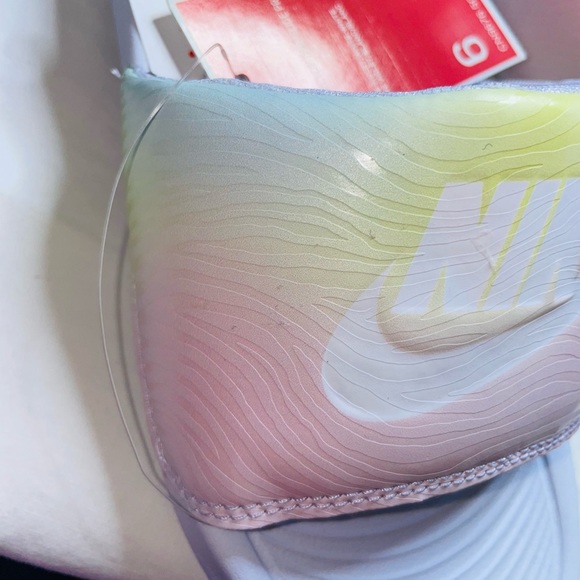 NWT- Nike Women Victori One Slide Print Pure Violet/White - Picture 11 of 14